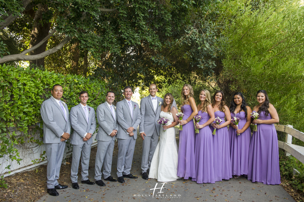 bridal party photos Green Gable Estate San Marcos