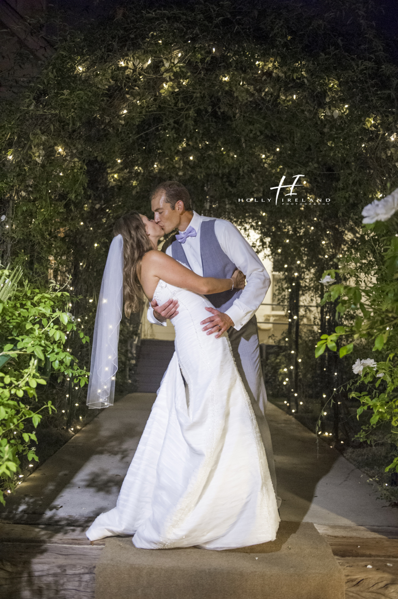 romantic bride and groom photos at Green Gable Estate San Marcos