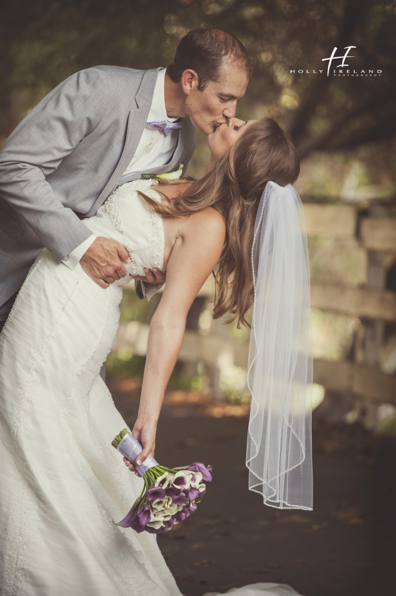 bride  dipping photos at Green Gable Estate San Marcos