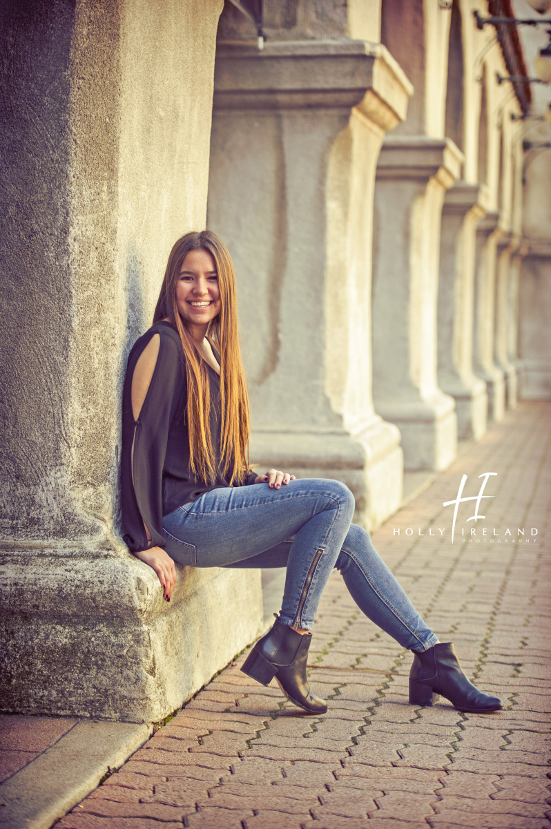 Balboa Park High School Senior Photos of twins at La Costa Canyon High School