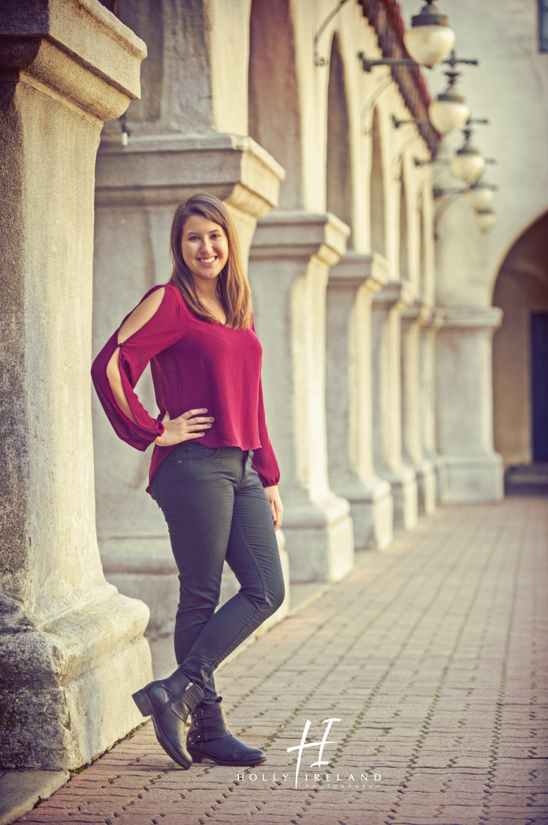 Balboa Park High School Senior Photos of twins at La Costa Canyon High School