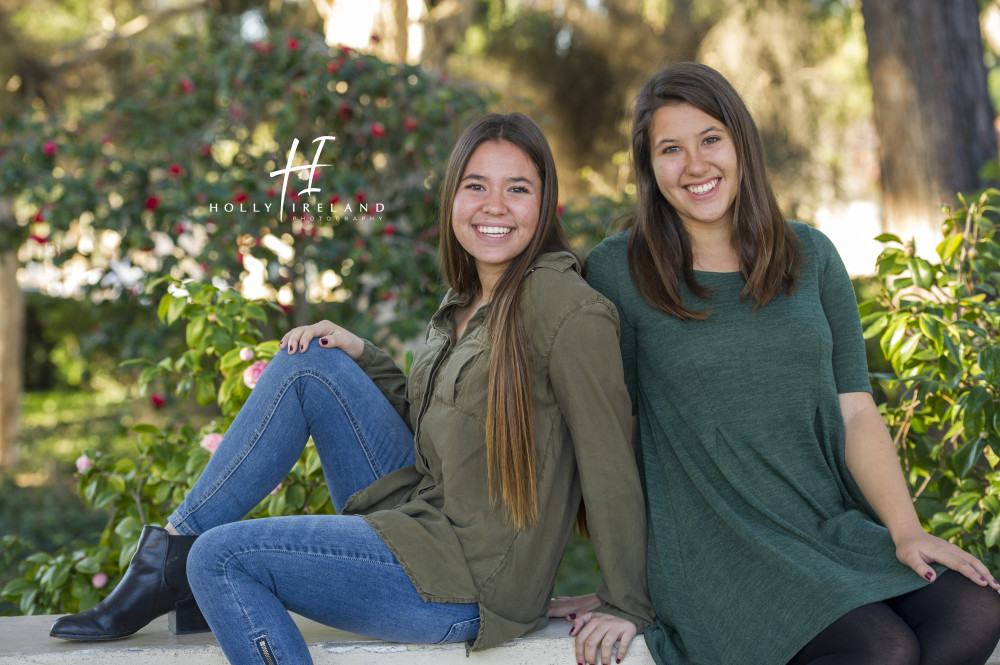 Balboa Park High School Senior Photos of twins at La Costa Canyon High School