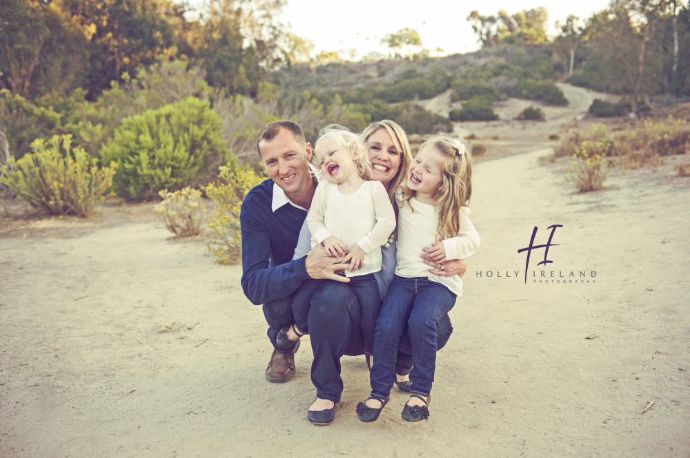 Family rustic trail photography in Carlsbad Ca