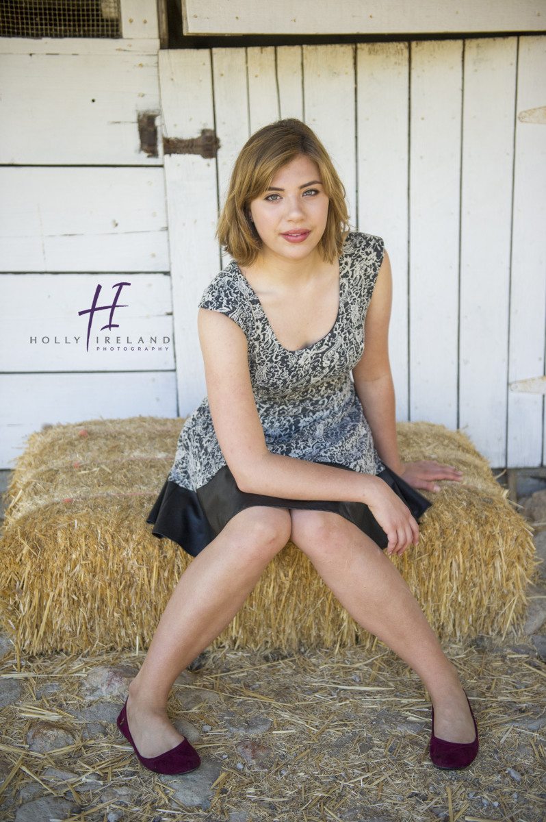 Leo Carrillo Ranch Rustic and ballerina High School Senior Photos in Carlsbad CA