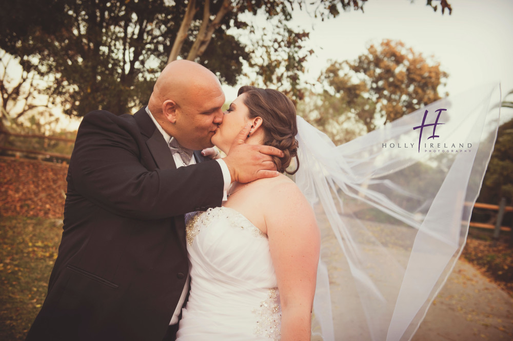 Rancho Santa Fe wedding photo so of a bride and groom