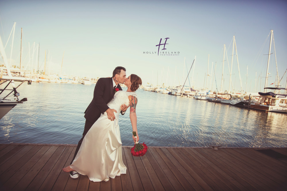 San Diego Yacht Club Wedding Photos in California