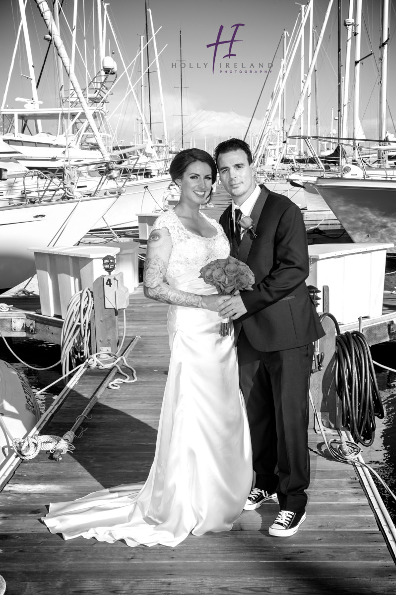 San Diego Yacht Club Wedding Photos in California