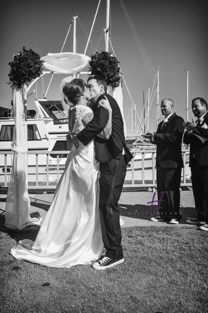 San Diego Yacht Club Wedding Photos in California