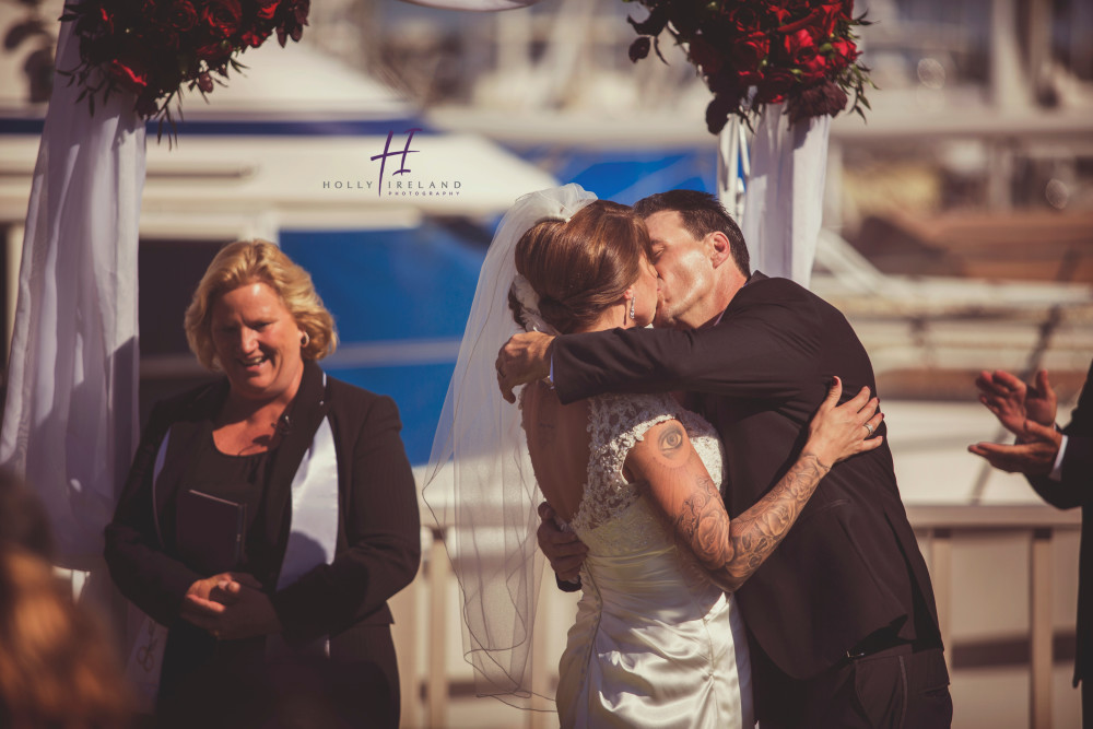 San Diego Yacht Club Wedding Photos in California