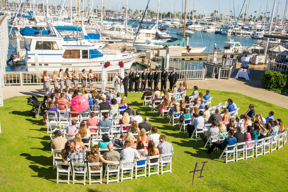 San Diego Yacht Club Wedding Photos in California