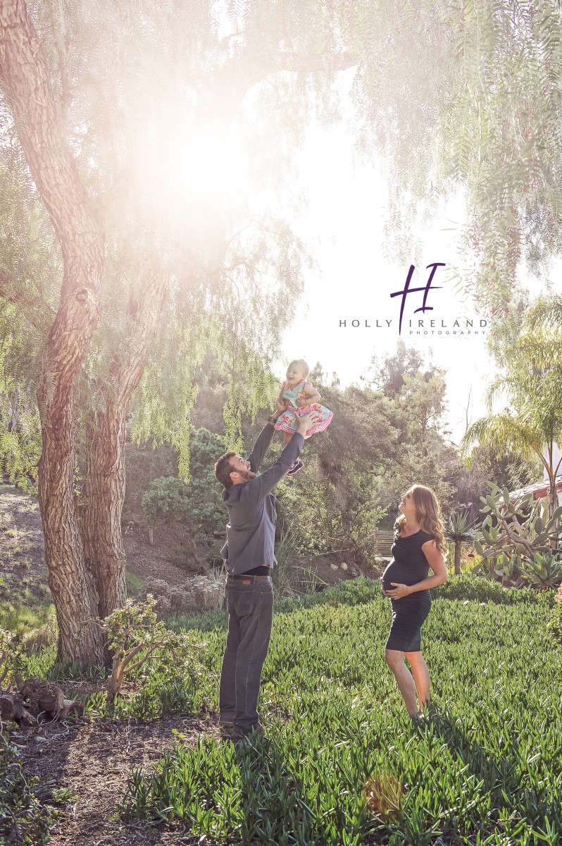 Leo Carrillo Ranch family and maternity photography in a rustic setting