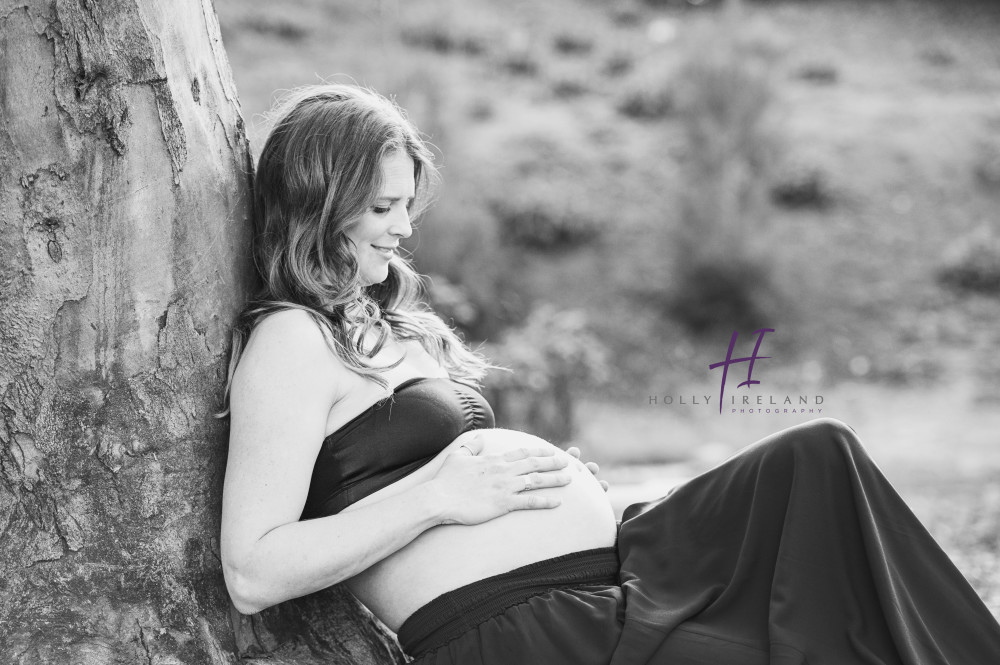 Leo Carrillo Ranch family and maternity photography in a rustic setting