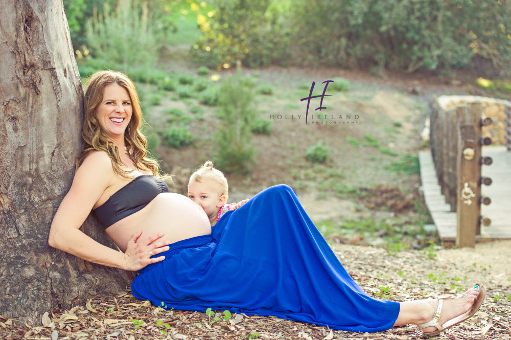 Leo Carrillo Ranch family and maternity photography in a rustic setting