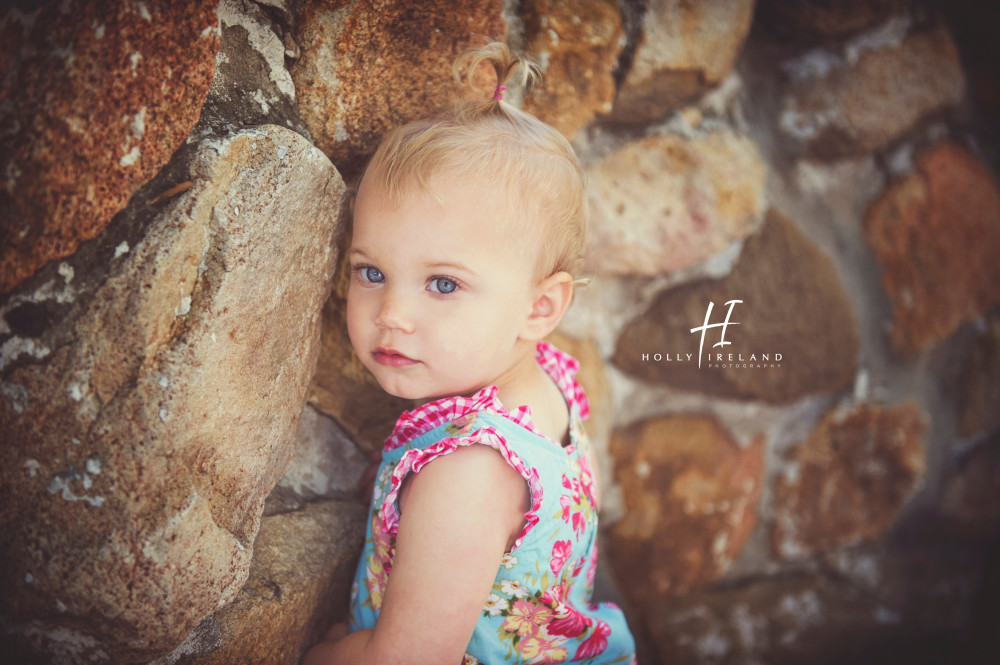 adorable girl childrens photography at Leo Carrillo Ranch