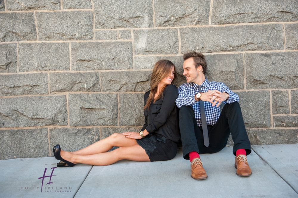 San Diego Urban Downton Engagement Photos