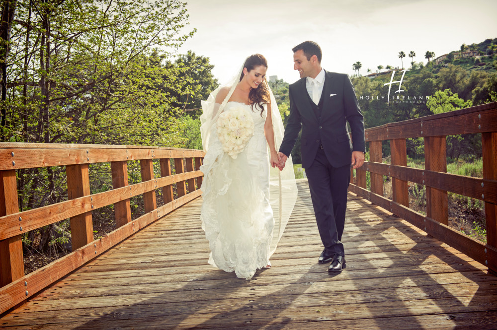 Maderas Golf Course Wedding with an amazing Veil in San Diego