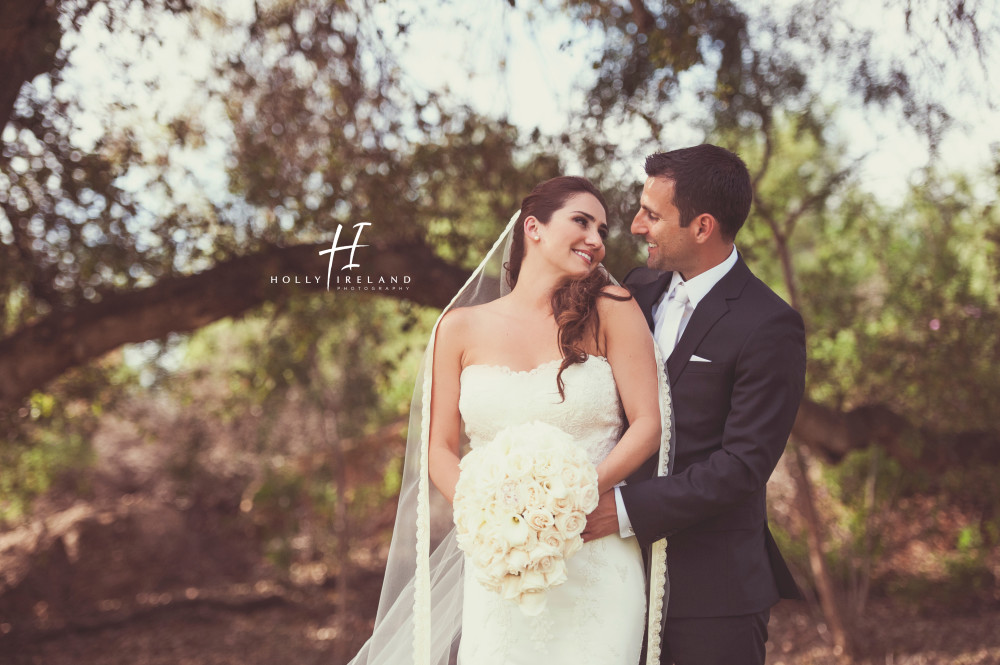 Maderas Golf Course Wedding with an amazing Veil in San Diego