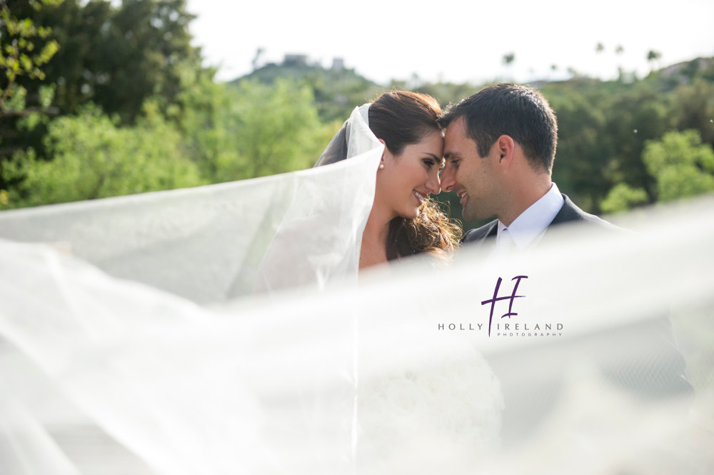 Maderas Golf Course Wedding with an amazing Veil in San Diego