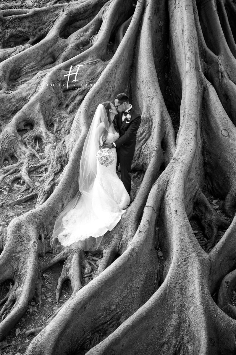 Elegant and Classic wedding photos in Balboa Park Prado San DIego CA