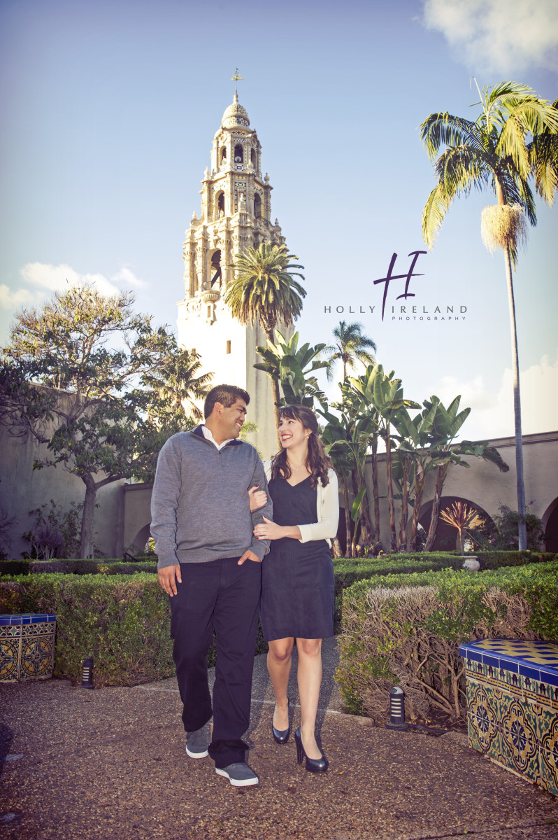 BalboaPark-Engagement-Photo