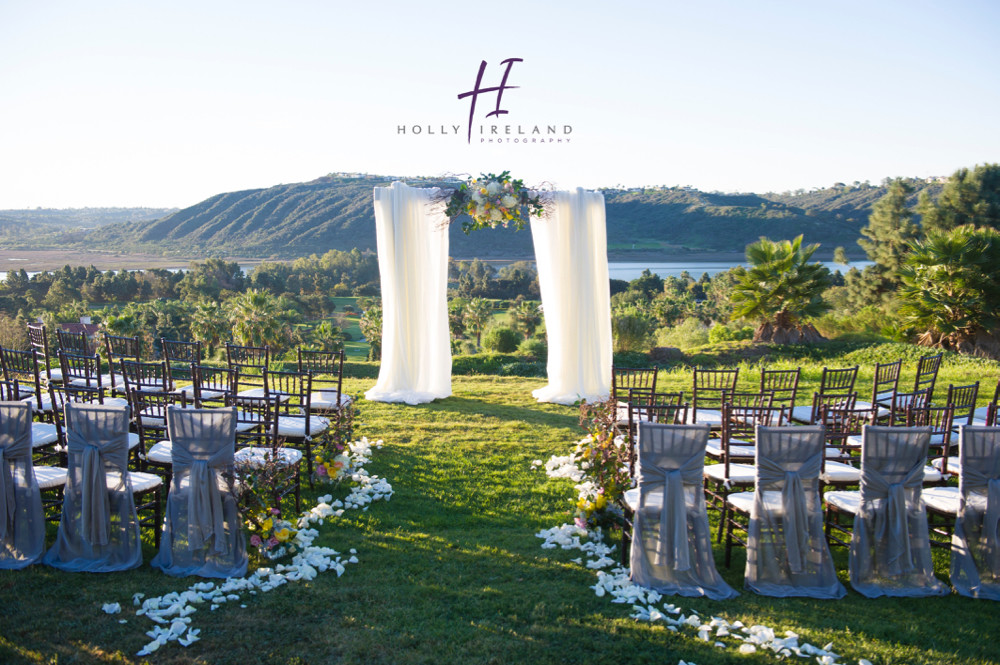 Luxury hotel resort ceremonies in San Diego CA Carlsbad's Park Hyatt Aviara Four Seasons property