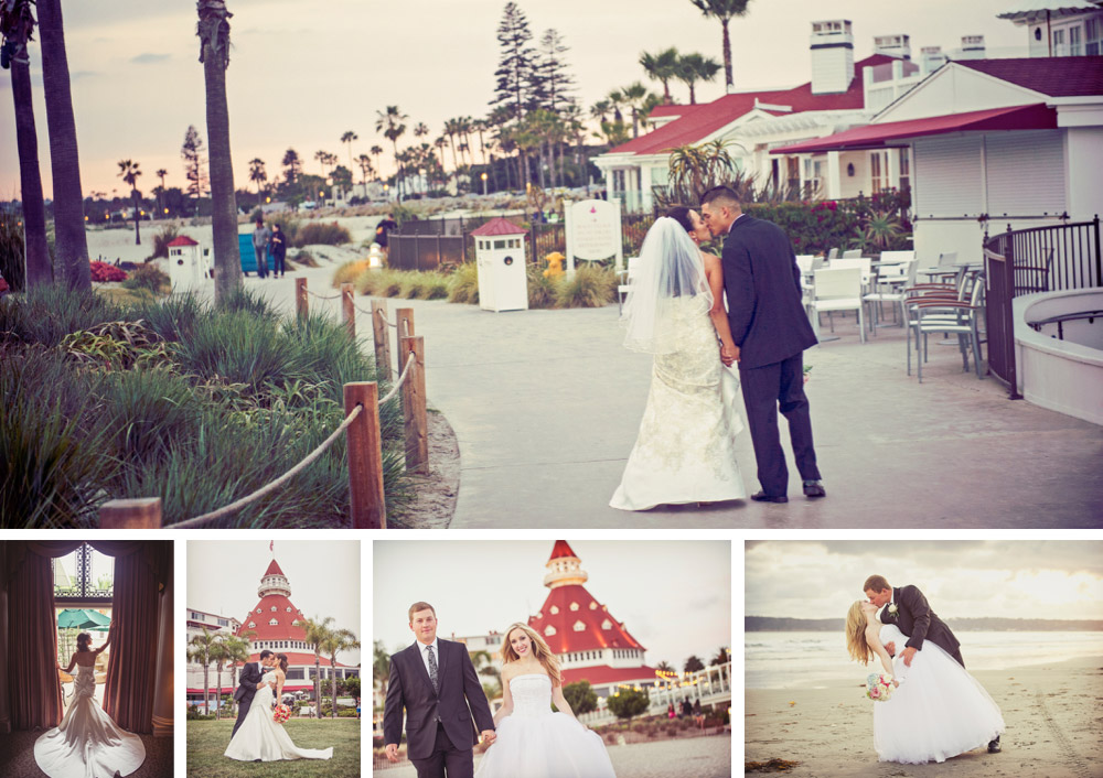 Hotel Del Coronado wedding photography