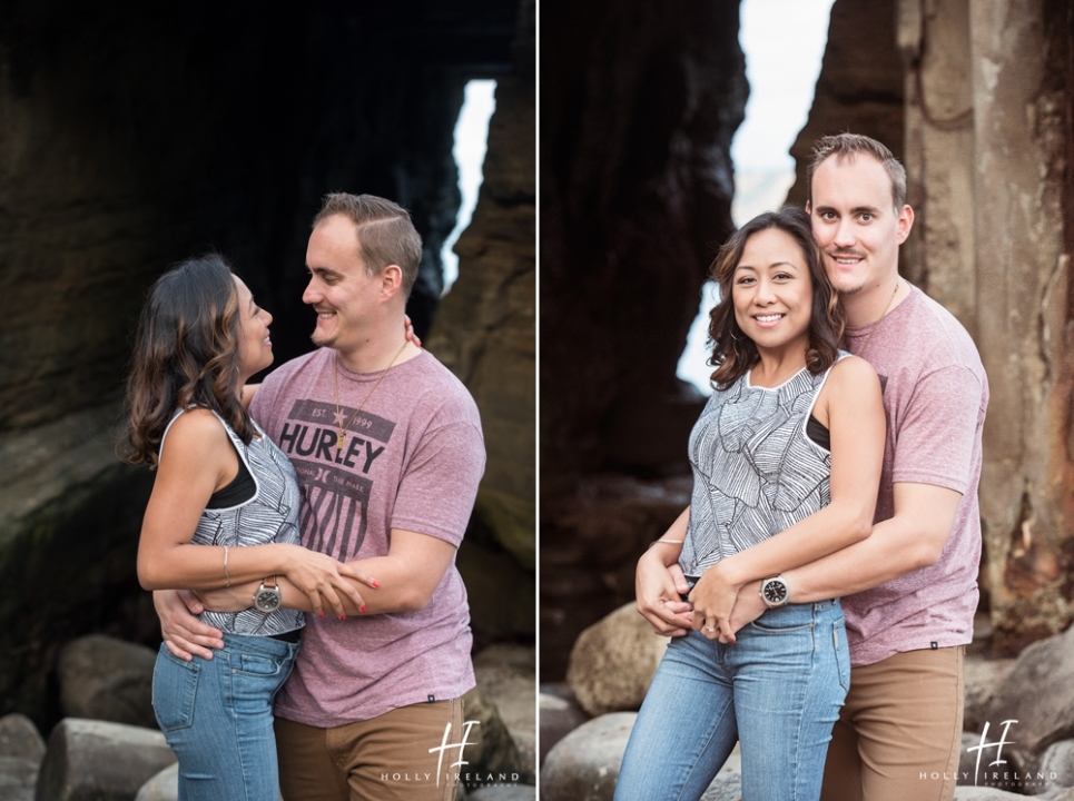 La Jolla Engagement Photos of Christine and Jim - Holly Ireland