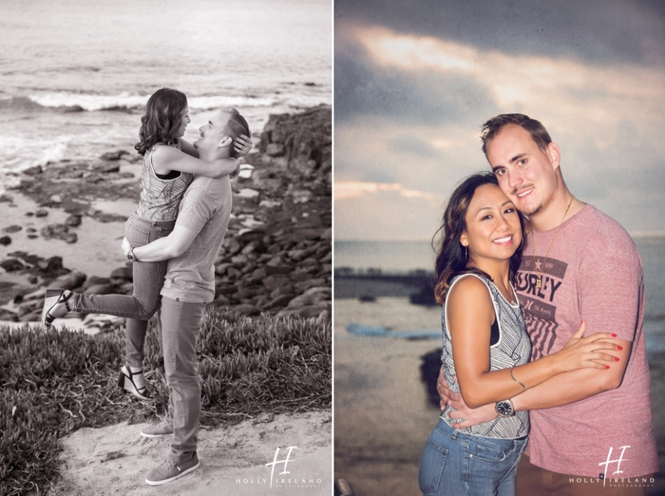 La Jolla Engagement Photos of Christine and Jim - Holly Ireland