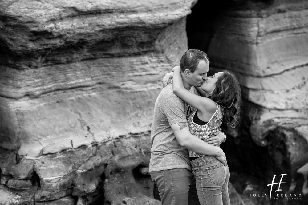 La Jolla Engagement Photos of Christine and Jim - Holly Ireland