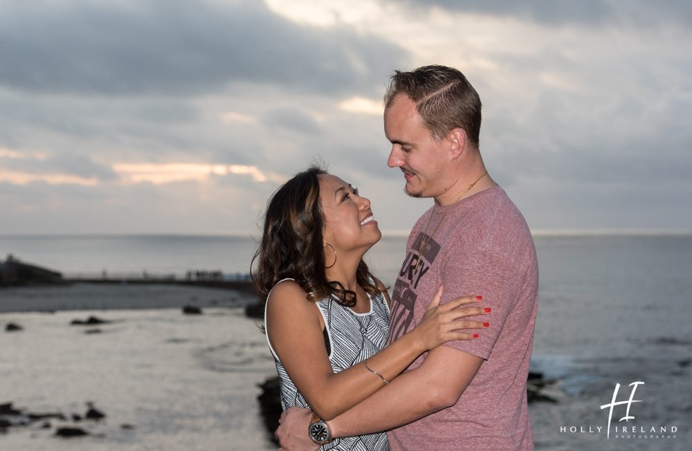 La Jolla Engagement Photos of Christine and Jim - Holly Ireland