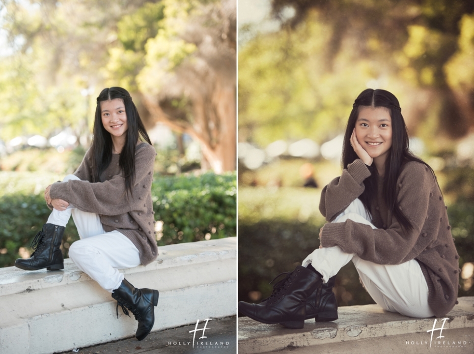 San Diego High School Senior Photography in Balboa Park