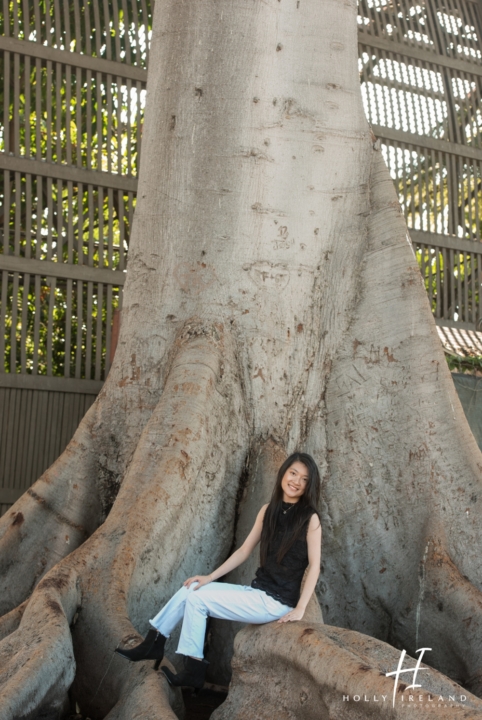 San Diego High School Senior Photography in Balboa Park