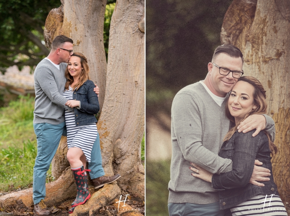 Rancho Valencia Engagement Photos of Laura and Hale - Holly Ireland