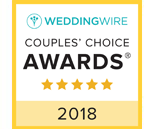 2018 Wedding Wire couples choice award