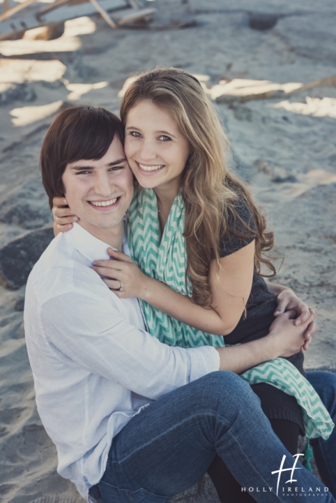 Carlsbad Engagement Photos at the beach