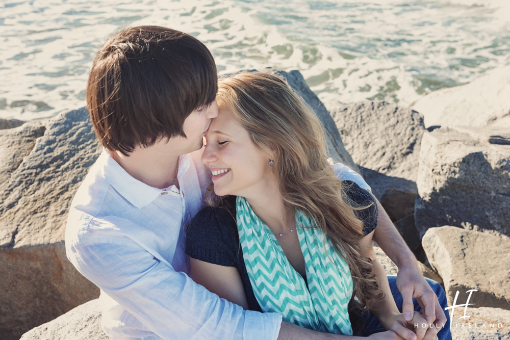 Carlsbad Engagement Photos at the beach