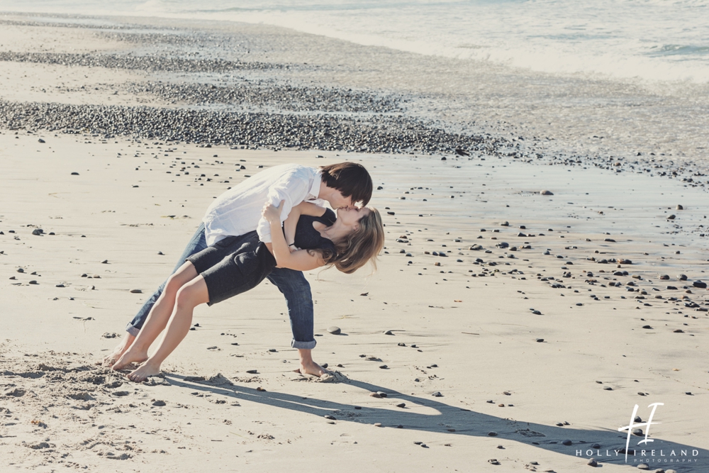 Carlsbad Engagement Photos at the beach