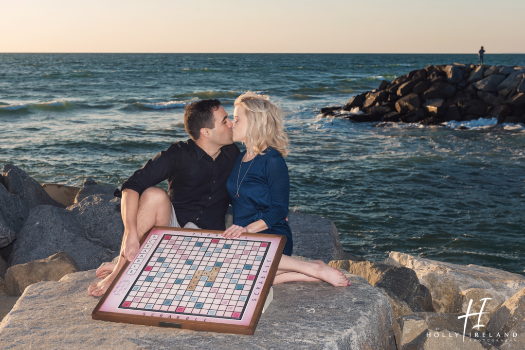 Carlsbad Beach Engagement Photos