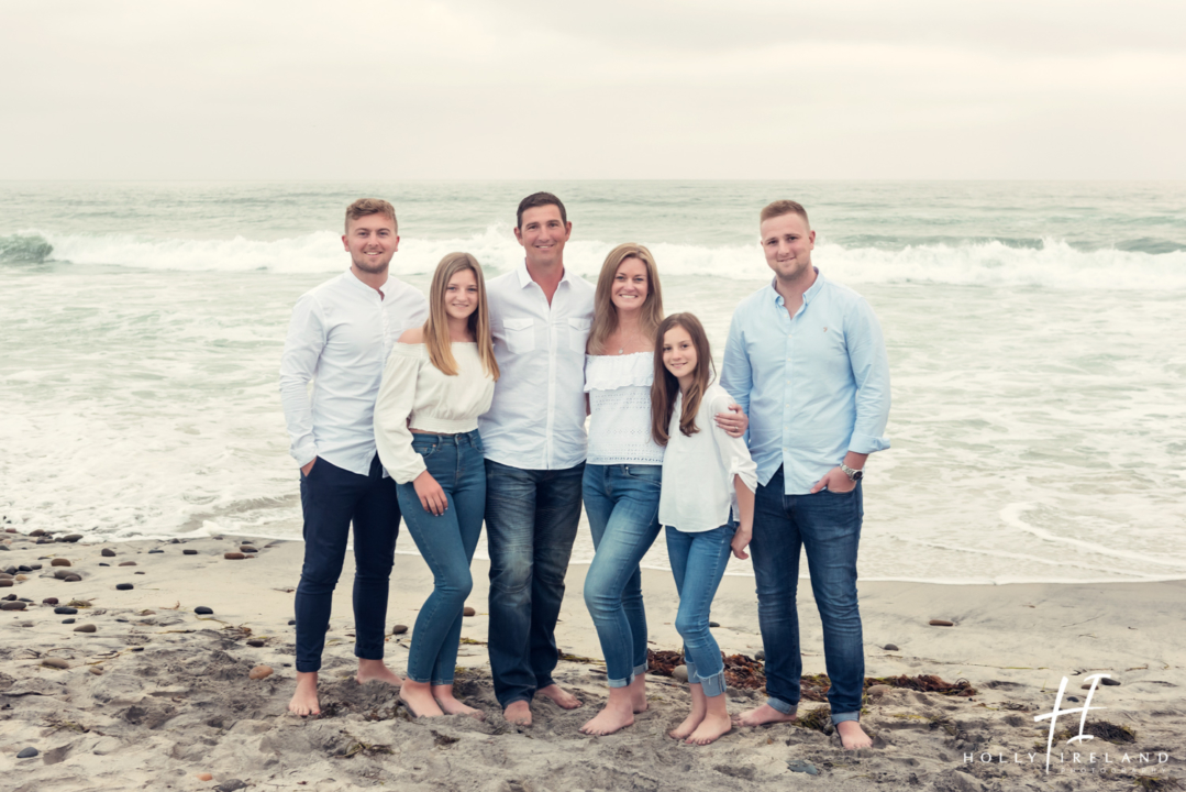 San Diego Sunset Beach Family Photos