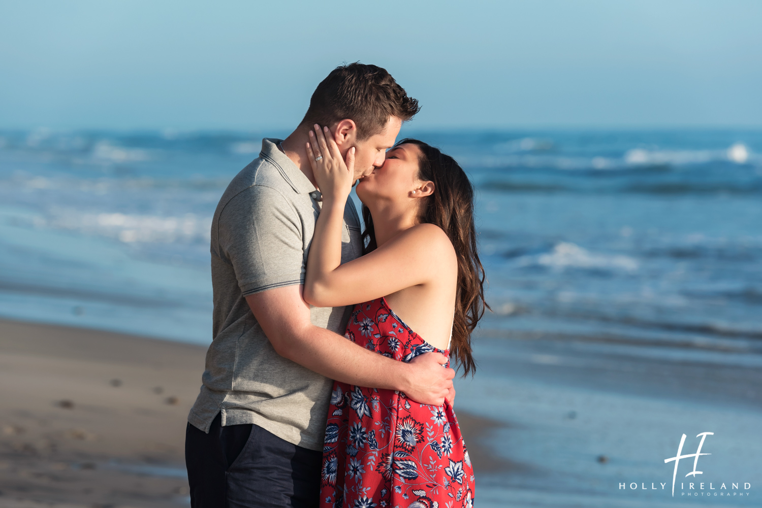 Carlsbad Beach Engagement Photos