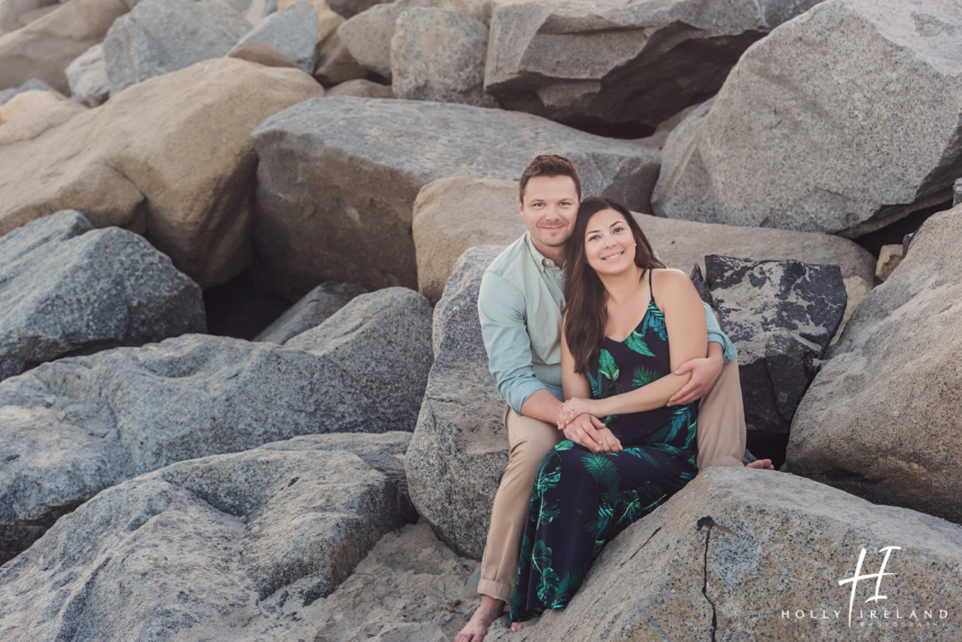 Carlsbad Beach Engagement Photos