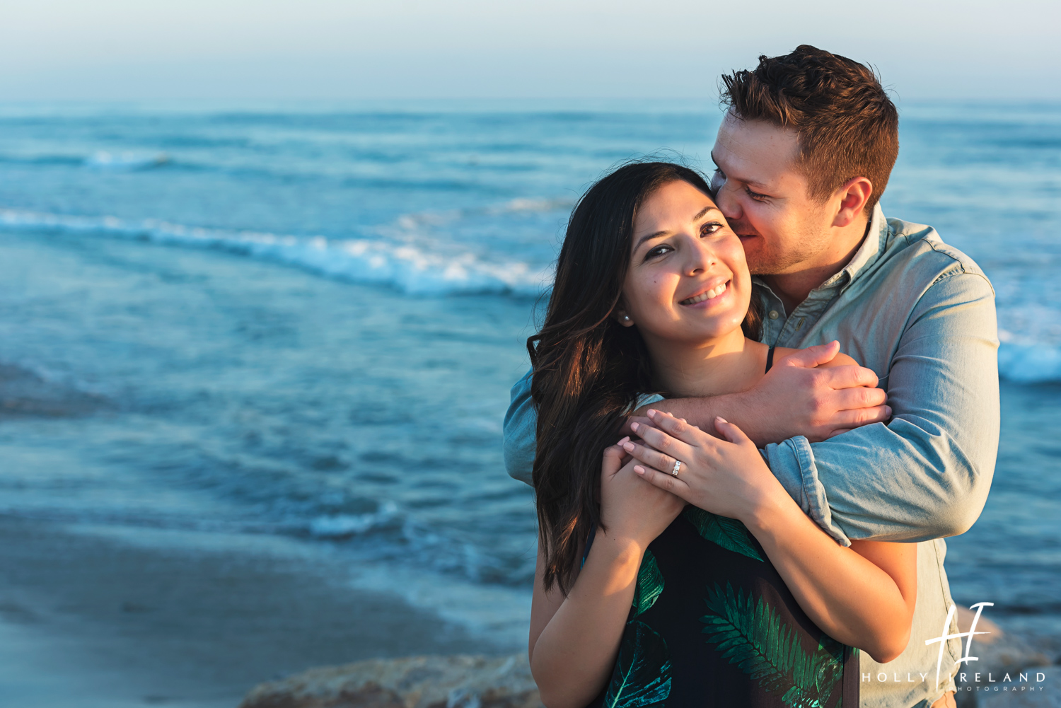 Carlsbad Beach Engagement Photos