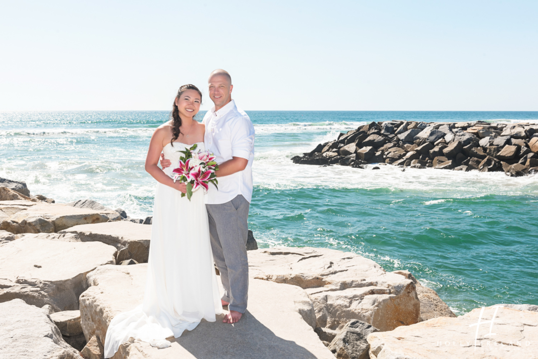 Carlsbad Beach Wedding Photos