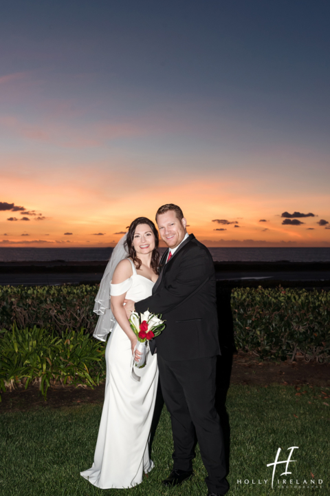 Carlsbad's Hilton Garden Inn's Sunset Beach Wedding Photos