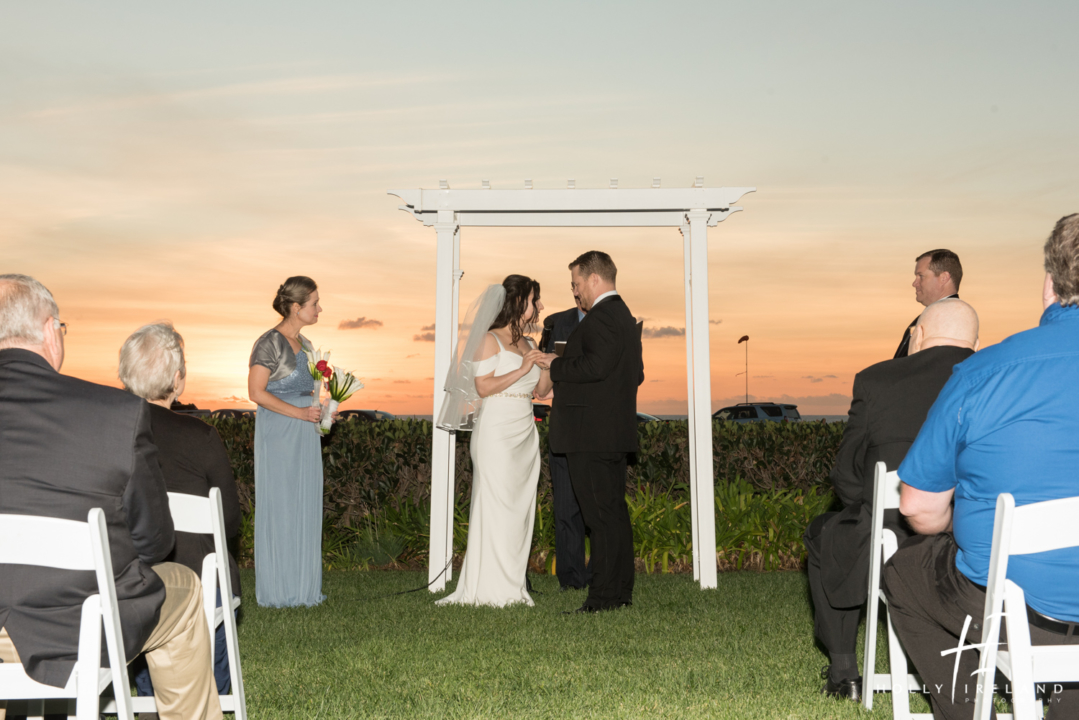 Carlsbad's Hilton Garden Inn's Sunset Beach Wedding Photos